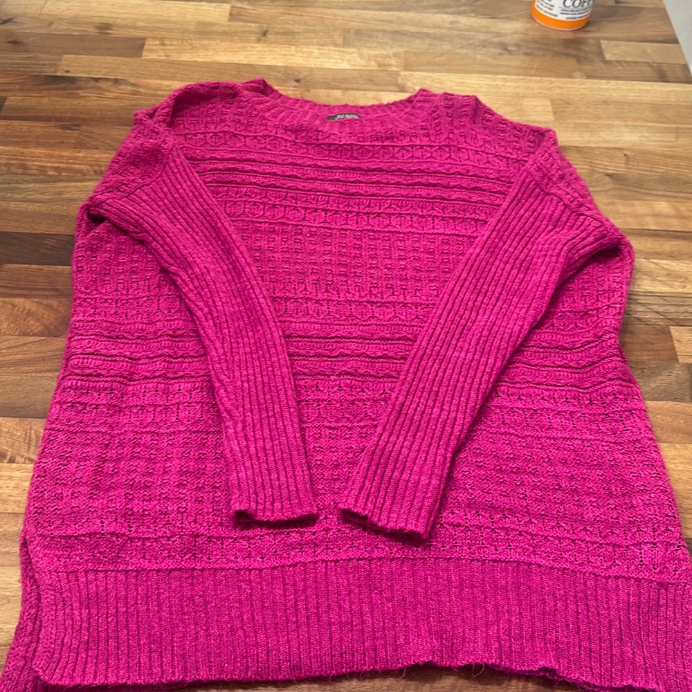 Pink sweater